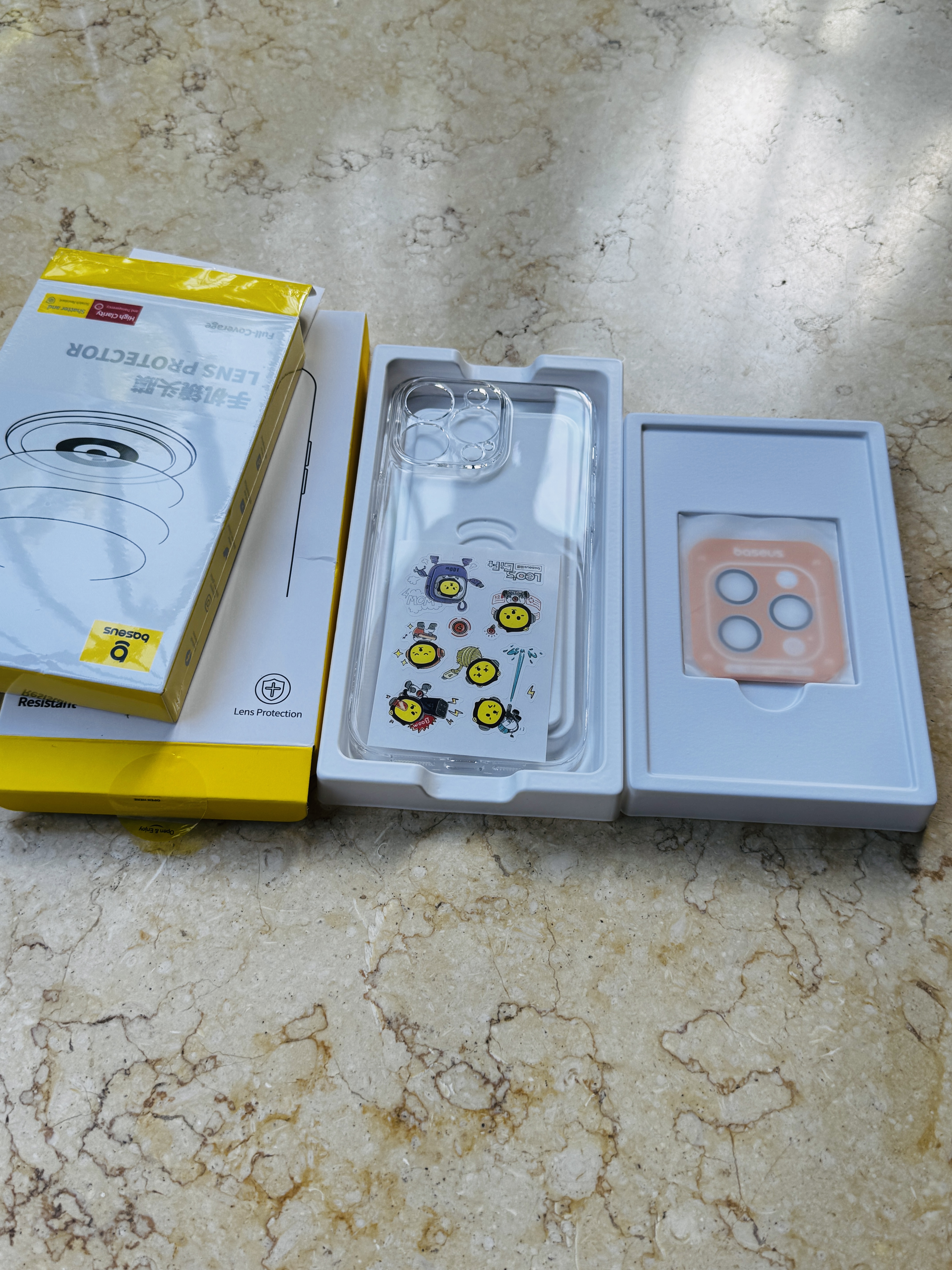倍思【康宁AR增透】适用iphone15promax/15pro镜头膜苹果15promax/15pro摄像头保护膜防刮耐磨不顶壳 实拍图