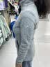 迪卡侬（DECATHLON）户外透湿抓绒女加厚摇粒绒抓绒衣保暖外套冲锋衣内胆MH100 全拉链-浅灰色 M 实拍图