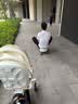 贝易BEIESTATE典藏扭扭车 1-3岁儿童摇摇车可坐大人防侧翻声光音乐款 云母灰 实拍图