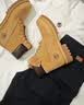 添柏岚（Timberland）踢不烂经典大黄靴高帮马丁靴户外防水真皮宽版男 10061W 40 实拍图