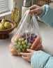 加厚食品袋保鲜袋背心式厨房家用冰箱平口厚实收纳打包密封塑料袋 220只   30cm*35cm 实拍图