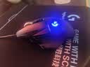 罗技（G） G502 HERO主宰者 有线鼠标 游戏鼠标  g502hero  可配重HERO引擎 礼盒送男友 RGB炫彩灯光 G502HERO+桌垫 实拍图