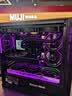 长城（Great Wall）冰霜X3黑色电脑机箱（MATX/360水冷位/磁吸翻门/细网孔金属面板/U3/9风扇位/五槽PCI/兼容5080） 实拍图