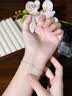 奥斯坦汀S925银手链饰女鸢尾花高级感精致实用情人节生日礼物送女朋友老婆 鸢尾花手链【品牌原装礼盒】 单条 实拍图