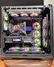 酷冷至尊（CoolerMaster）HAF700EVO EATX全塔电脑机箱 支持480散热水冷/LCD显示/18x风扇位/免工具装/4090 实拍图
