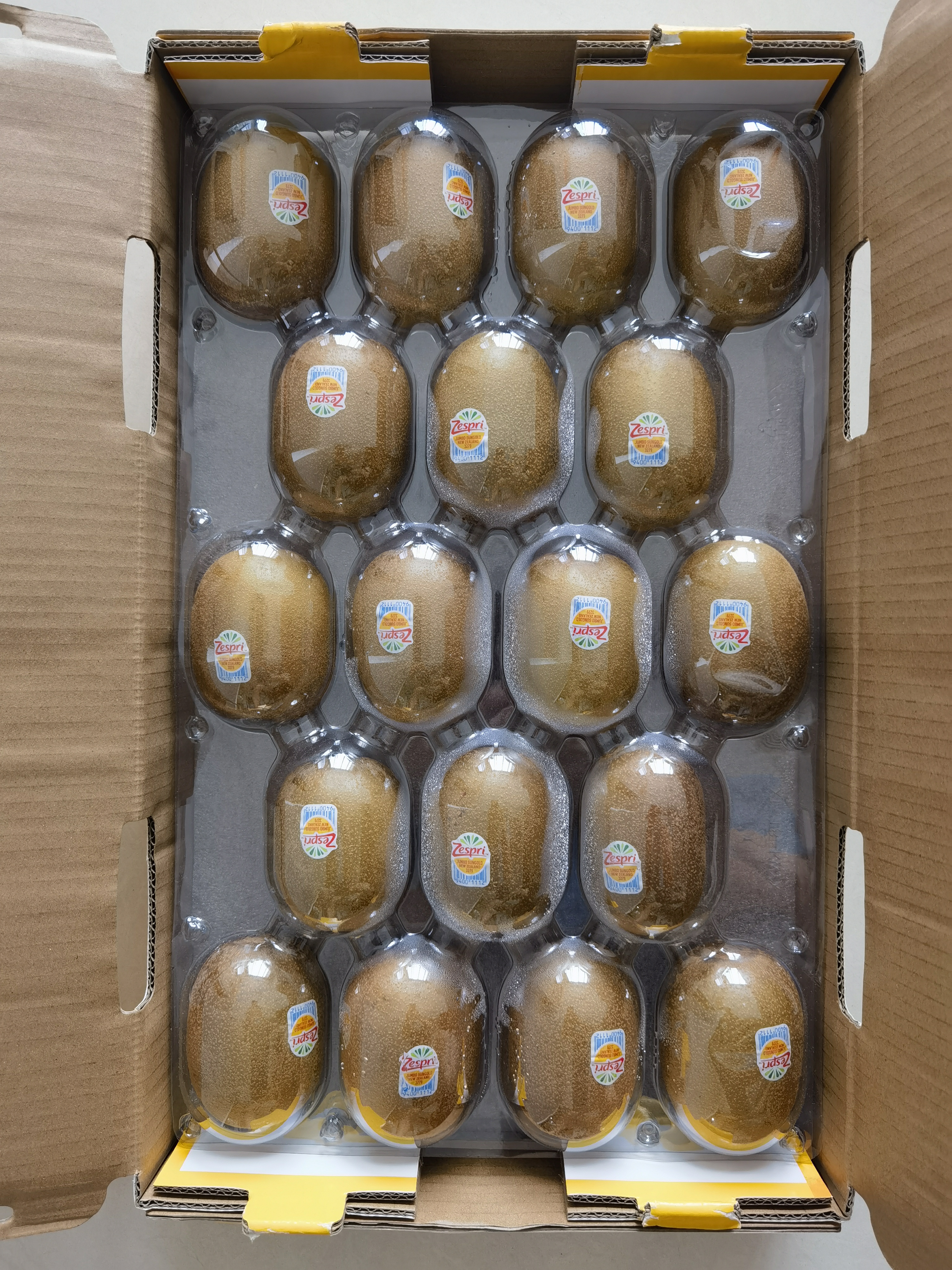 佳沛（zespri）新西兰金奇异果18粒超大原箱175-204g猕猴桃中秋节礼品送水果礼盒 实拍图