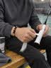 花开云朵天然黑曜石手串招财转运男黄虎眼银曜石手链送男朋友生日礼物精致 【送男友推荐】招财转运银曜石12mm手串 非遗限定礼盒+国检证书 实拍图