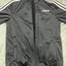 adidas休闲舒适三条纹立领夹克外套卫衣男装秋季阿迪达斯轻运动 黑色/白（推荐选大一码）   M 实拍图
