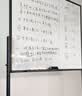 得力120*90cm支架白板 白板写字板书写稳固移动升降教学辅导办公会议磁性黑板家庭33725【销冠系列】 实拍图