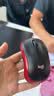 罗技（Logitech）M185鼠标 无线鼠标 办公鼠标 对称鼠标 黑色灰边 带无线2.4G接收器 实拍图