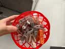茶花衣架夹子晾衣夹子夹衣服晒衣夹床单防风夹大夹子袜夹被夹40只PP材质户外晾晒 实拍图