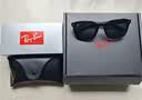 雷朋（RayBan）方形注塑墨镜男女款高级户外偏光太阳镜眼镜0RB4392D 601/81黑色镜框深灰色偏光镜片 尺寸66 实拍图