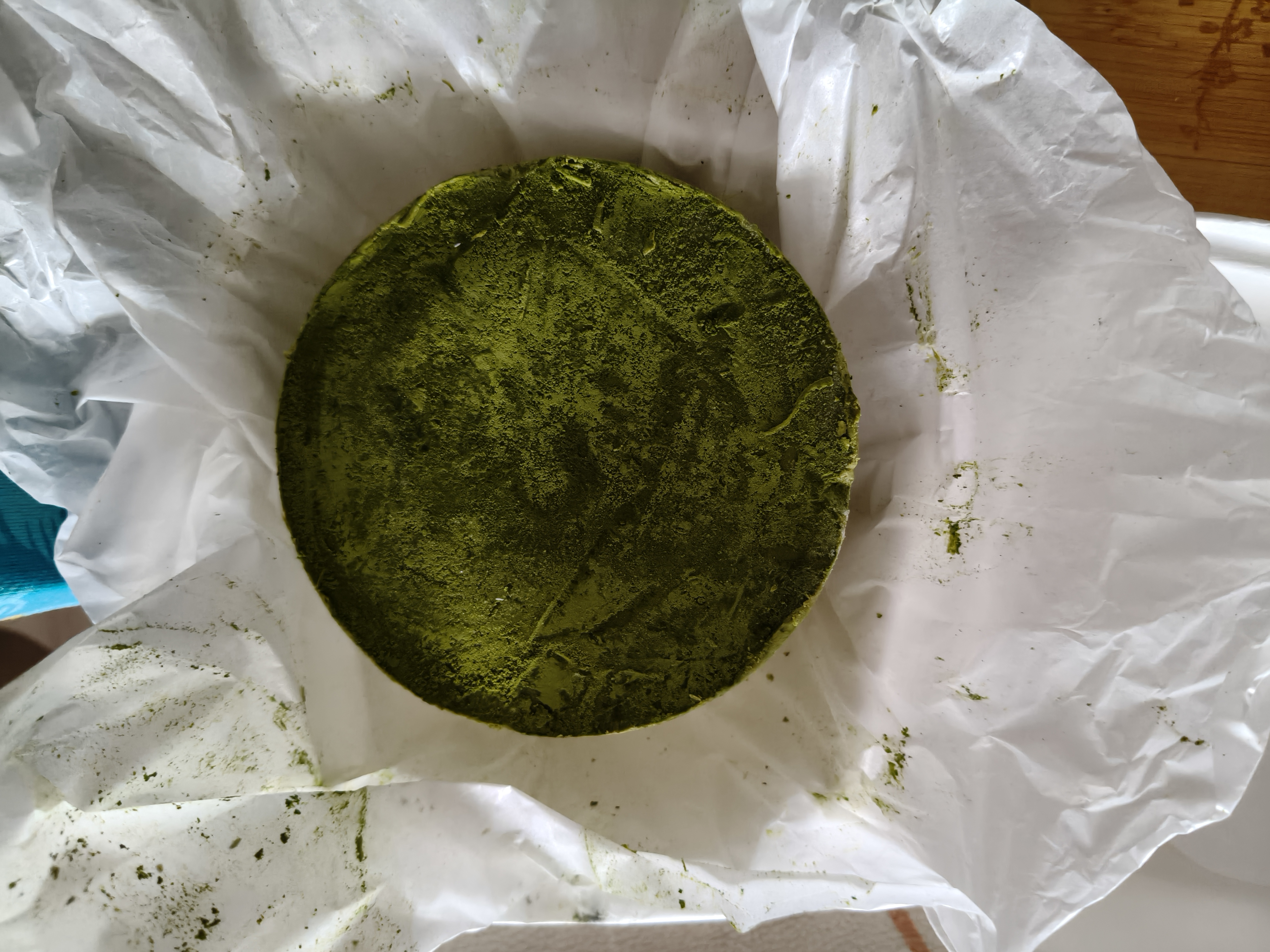 鲜京采抹茶生巧乳酪大饼4寸250g 浓郁抹茶零食蛋糕下午茶 实拍图