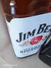 金宾（Jim Beam）白占边调和型 波本威士忌 美国肯塔基州 700ml 洋酒 实拍图