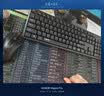 雷柏（Rapoo）X2800S 无线键盘鼠标套装 104键全尺寸13个多媒体按键 轻音设计笔记本电脑办公键鼠套装  黑色  实拍图