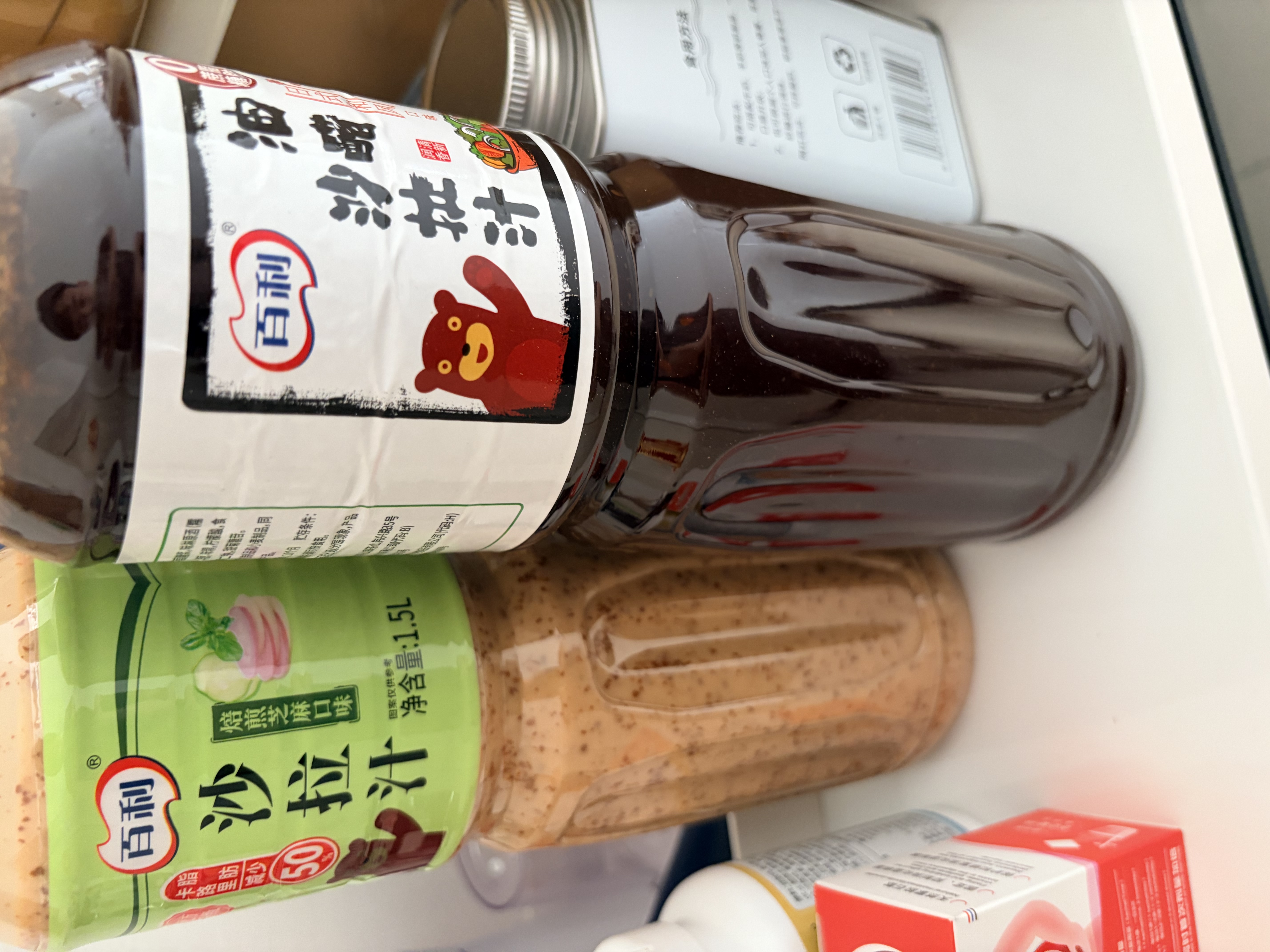百利 0脂肪0蔗糖油醋汁沙拉酱 蔬菜沙拉健身餐沙拉汁色拉 1.5L 实拍图