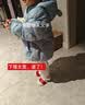 迷你巴拉（minibala）【三防】男童女童轻暖羽绒服儿童萌趣造型冬连帽儿童外套秋冬新款 浅卡其50313 【白鸭绒-1000+清洁度】 110 【45.7g】 实拍图