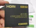 晶华 HDMI分配器一进二出 1进2出4K高清数字一分二分屏器 机顶盒电脑笔记本连接电视投影仪黑色F210 实拍图