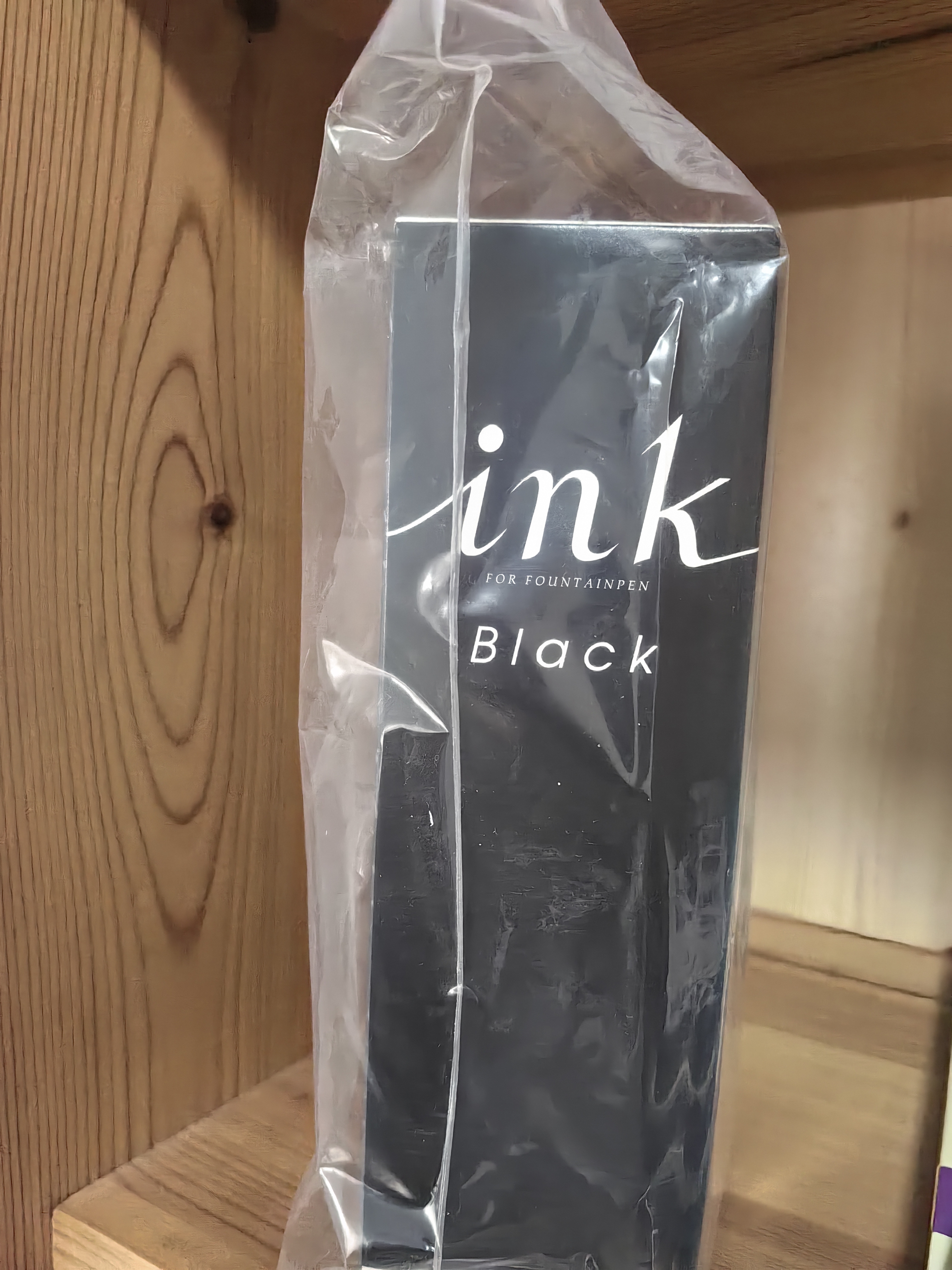 百乐（PILOT）非碳素墨水不堵笔 钢笔用墨水瓶装350ml INK-350-B原装进口黑色 实拍图