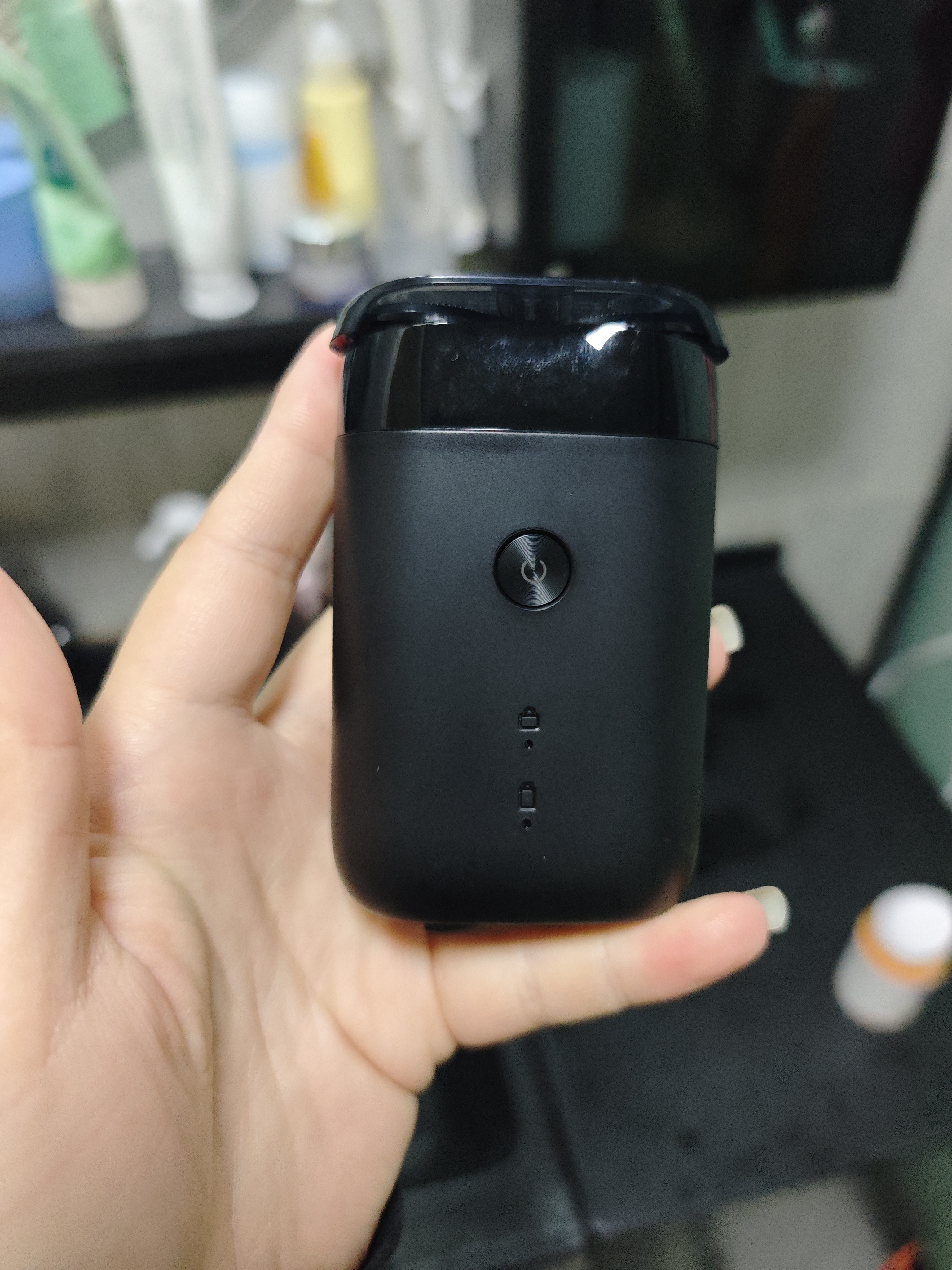 米家【国庆礼物】电动剃须刀S100刮胡刀全新双环云纹刀网减少漏剃双环锁须精准切剃舒适少拉扯小巧便携 实拍图