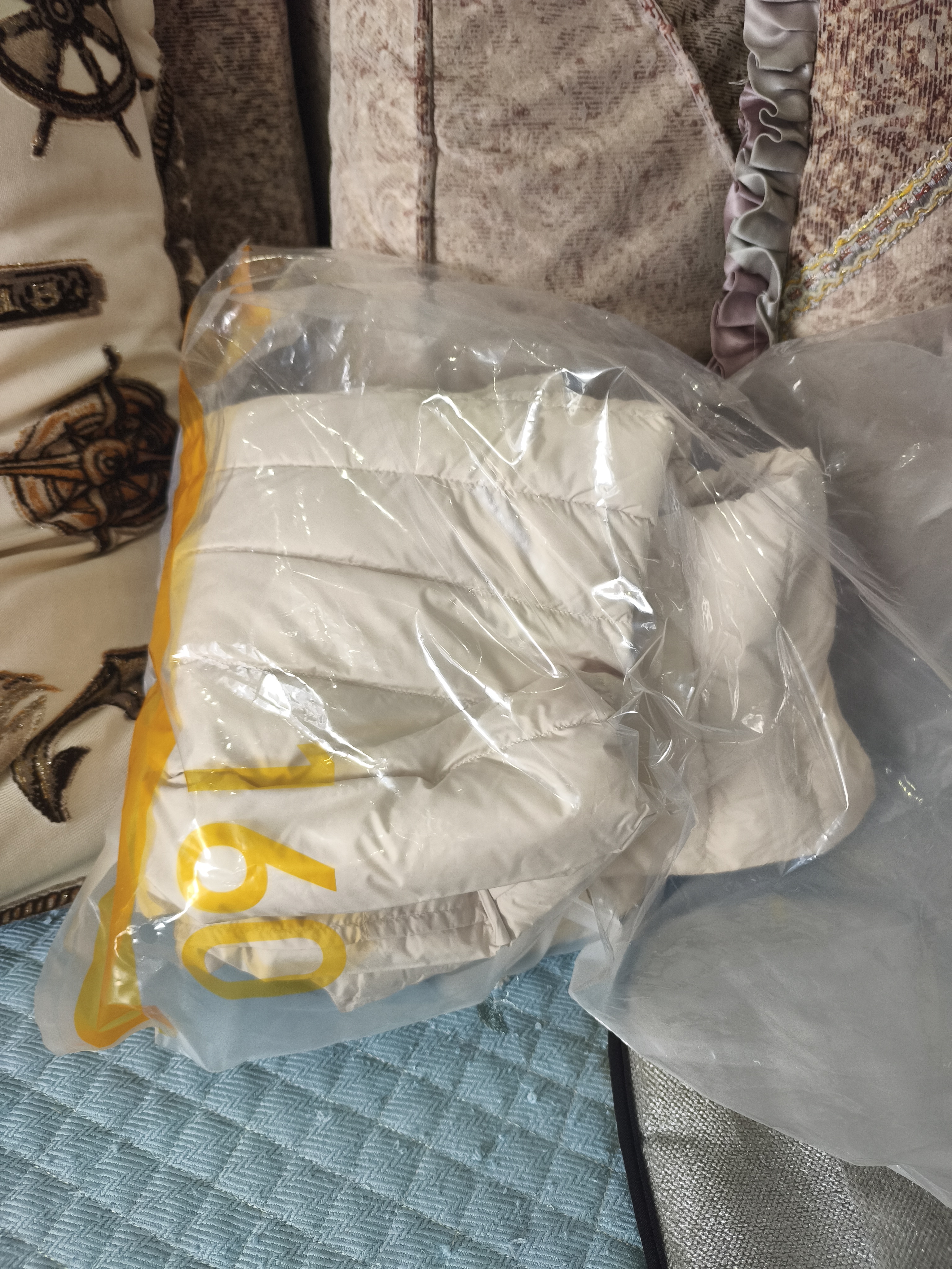 波司登26秋简约排骨条羽绒服女居家外穿便携可变内胆B260135004B 实拍图