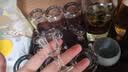 青苹果白酒杯分酒器套装 加厚玻璃品鉴杯二两杯分酒壶国庆结婚待客家用 实拍图