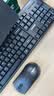 联想（Lenovo）KN210键盘鼠标套装 2.4G无线键鼠套装 全尺寸商务办公  笔记本电脑键盘台式机一体机 黑色 实拍图