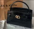 CHARLES&KEITH鳄鱼纹手提包斜挎婚包包女包生日礼物送女友CK2-50270880-1 实拍图