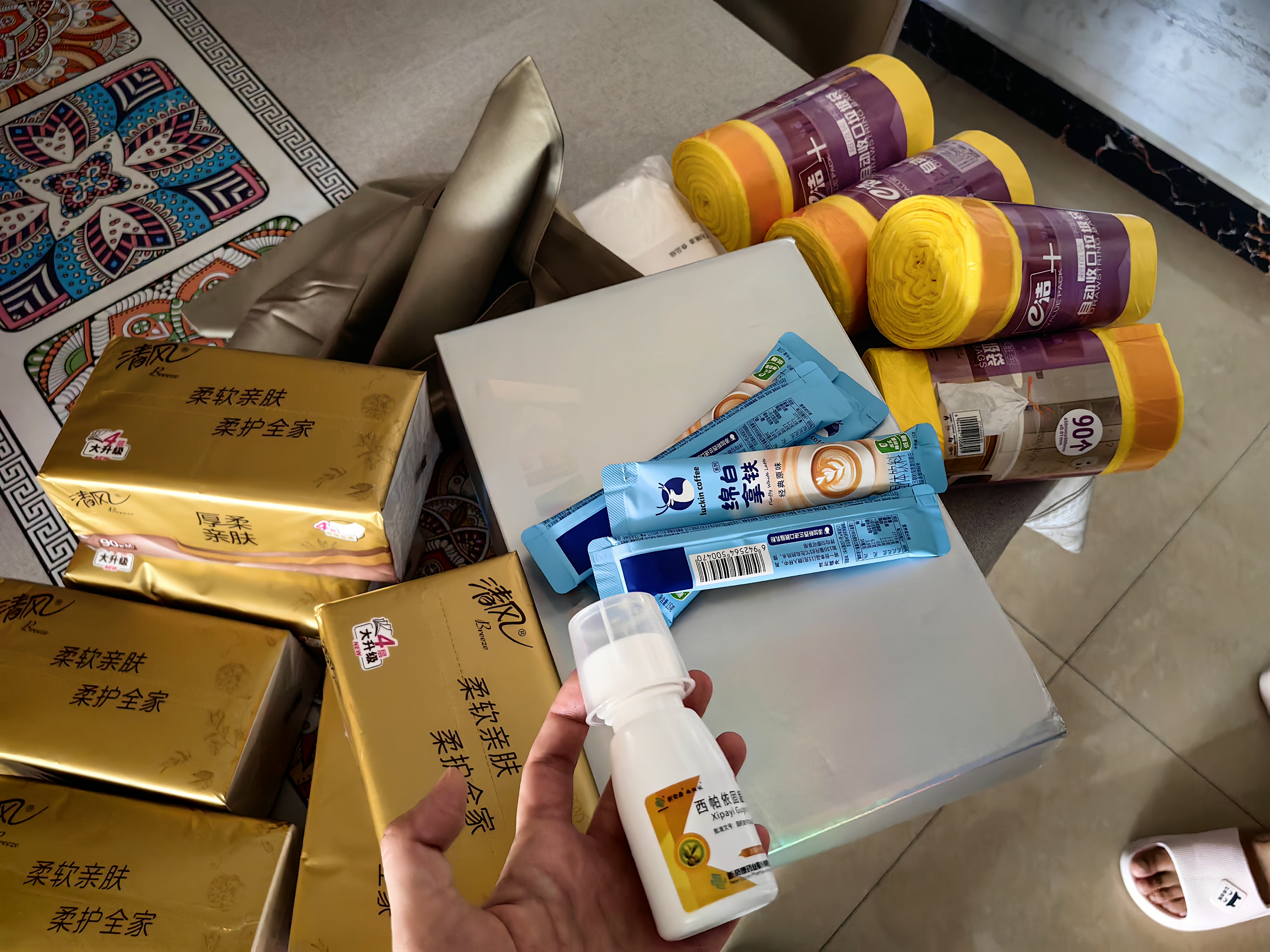 清风【李昀锐同款】抽纸 厚柔4层90抽*6包M码 卫生纸巾 面巾纸 提装 实拍图