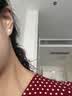 黛米S925银无核馒头圆5-6mm淡水珍珠耳钉生日礼物送女友老婆 实拍图