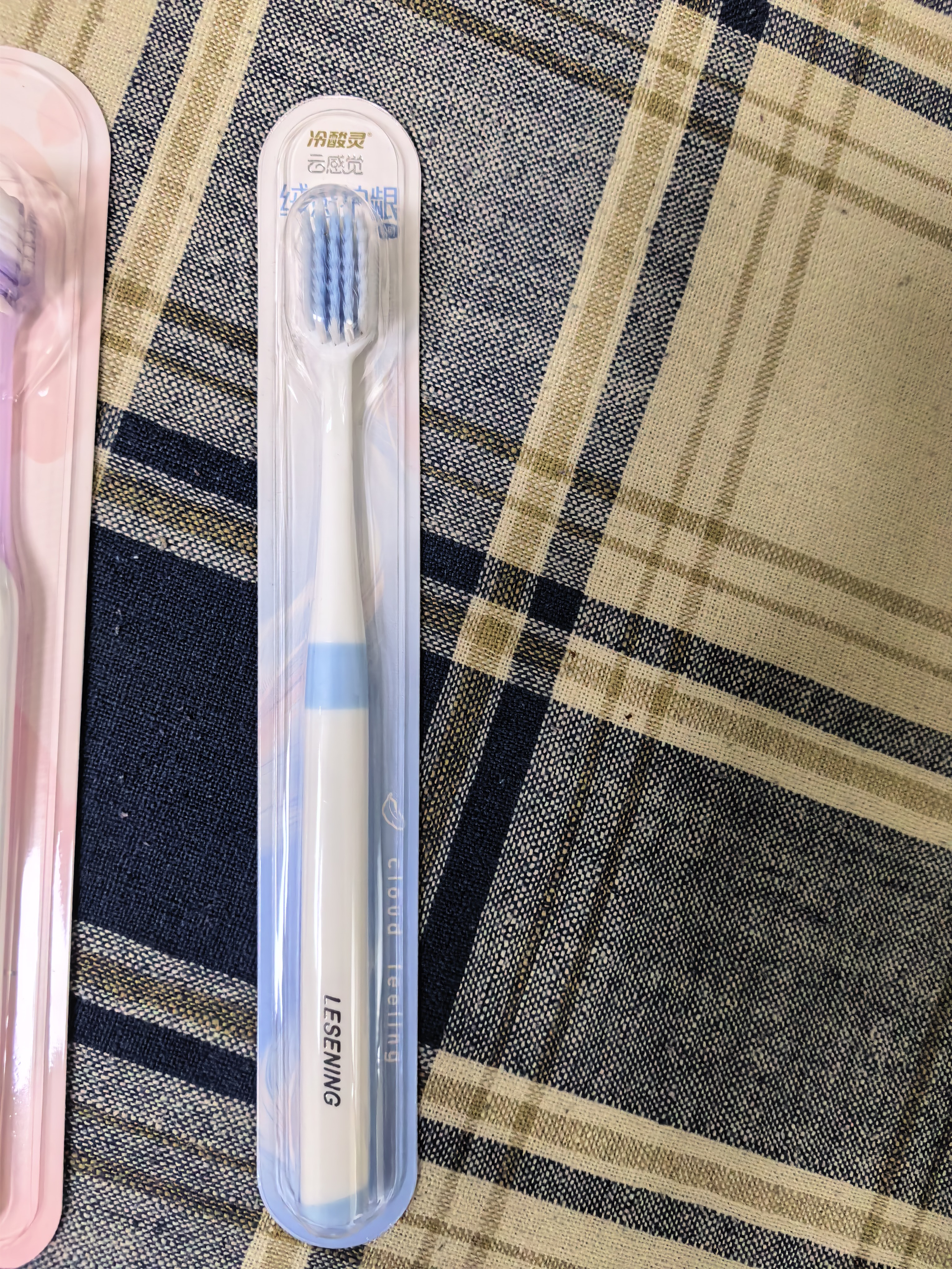 舒客宽头樱巧牙刷2支装V型宽薄刷头超软毛护龈小刷头成人牙刷新老随机 实拍图