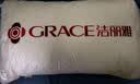 洁丽雅（Grace）枕头 7A抗菌星级酒店家用枕芯 白色枕头单人一只45×70cm 实拍图