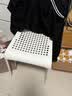 宜家（IKEA）SANDSBERG桑德贝利椅子餐椅成人凳子靠背椅奶油简约家用 白色椅子 实拍图