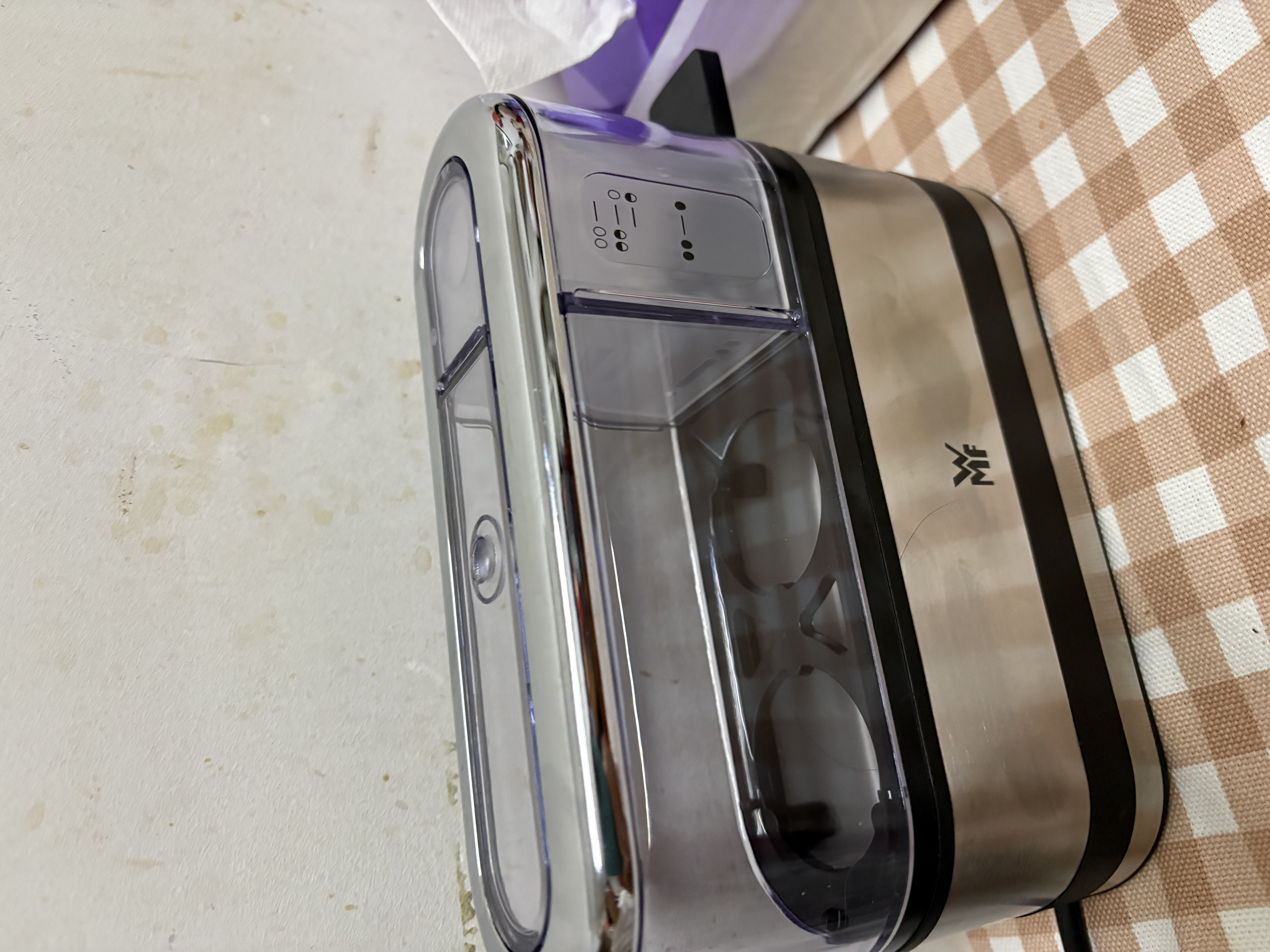 WMF 德国福腾宝 不锈钢煮蛋器蒸蛋器便携小巧煮蛋机蒸蛋机声音提示 单层 蒸蛋器（可煮双蛋） 实拍图