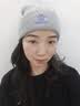 卡尔美（KELME）帽子男女秋冬季保暖户外滑雪毛线帽冷帽针织帽骑行防寒运动护耳帽 实拍图