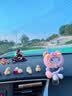 繁夏kitty猫车载屏幕摆件可爱创意汽车中控台车内装饰品毛绒玩偶公仔 晒单实拍图