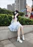 唐努乌现货【天鹅绒】lolita套装春款小清新礼服哥特风公主裙洛丽塔 【天鹅绒】裙子+拖尾+飞机盒 M 【90-115斤】 实拍图