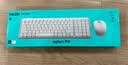 罗技（Logitech）MK345无线办公键鼠套装 宽大掌托 舒适键入体验 全尺寸 带无线2.4G接收器 黑色 实拍图