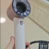 戴森（DYSON）HD19 travel随行吹风机 电吹风 快速干发 全球通用电压 智能温控 更小更轻  单风嘴 晨曦粉 实拍图