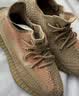 阿迪达斯 Yeezy350脏橙天使青少年女士休闲鞋 FZ5240 UK3.536 实拍图