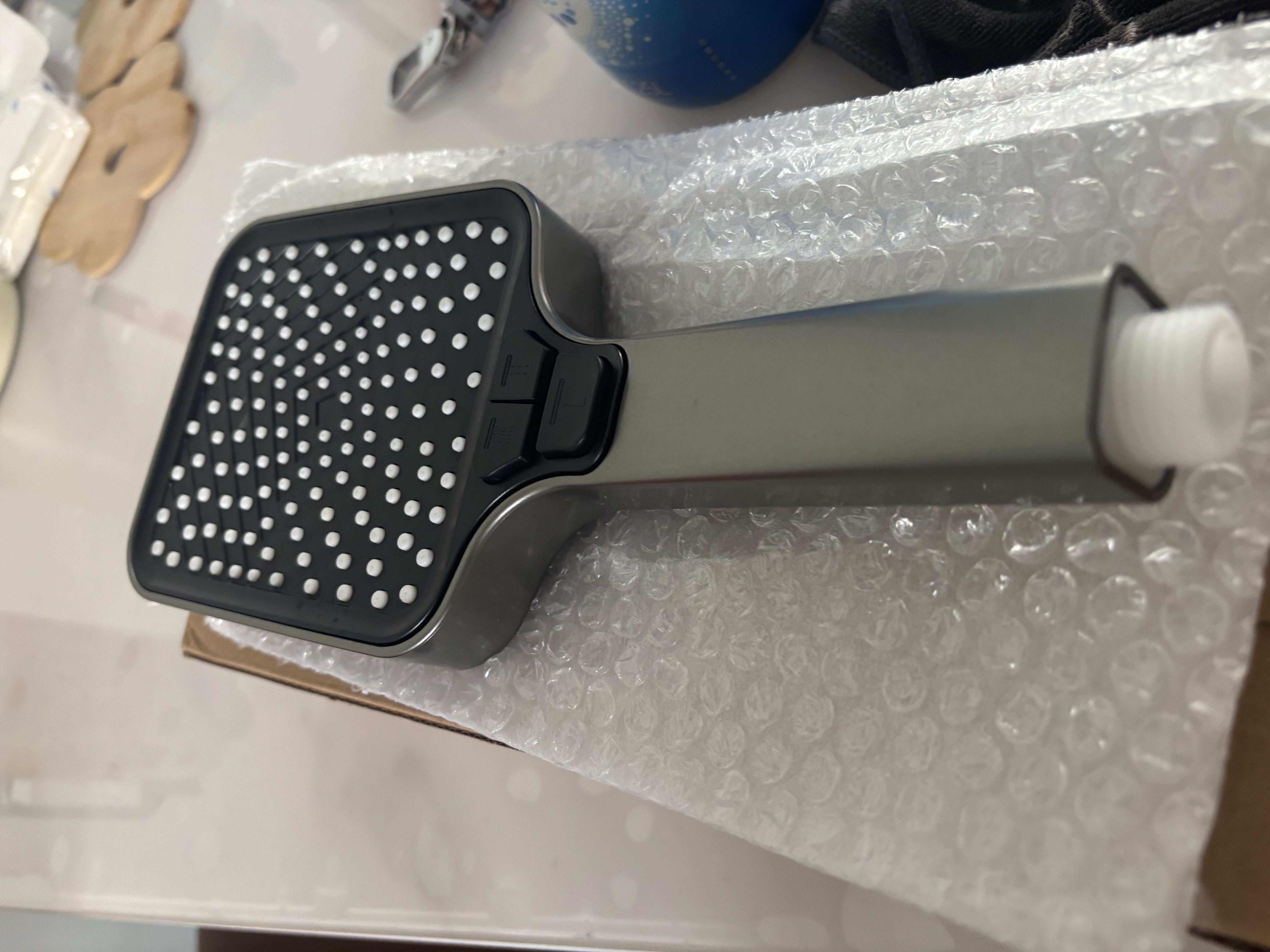 德尔【28年品牌】花洒喷头浴室洗澡家用强劲增压淋浴花洒464-2 实拍图