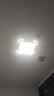 惠普精工卧室吸顶灯led现代简约餐厅书房灯具方50*50cm遥控三色 实拍图