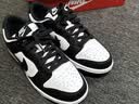 耐克NIKE女子休闲板鞋 DUNK 百搭大童运动鞋CW1590-100白黑35.5 实拍图