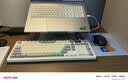 狼途L98 薄膜键盘 98键 静音键盘 游戏电竞 电脑办公键盘键盘有线Gasket结构 RGB灯效 奶油骑士 实拍图