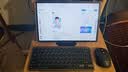 联想（Lenovo）无线蓝牙双模充电鼠标 蓝牙5.0/3.0 便携办公鼠标人体工学设计 Howard Mouse 2022充电版风暴灰 实拍图
