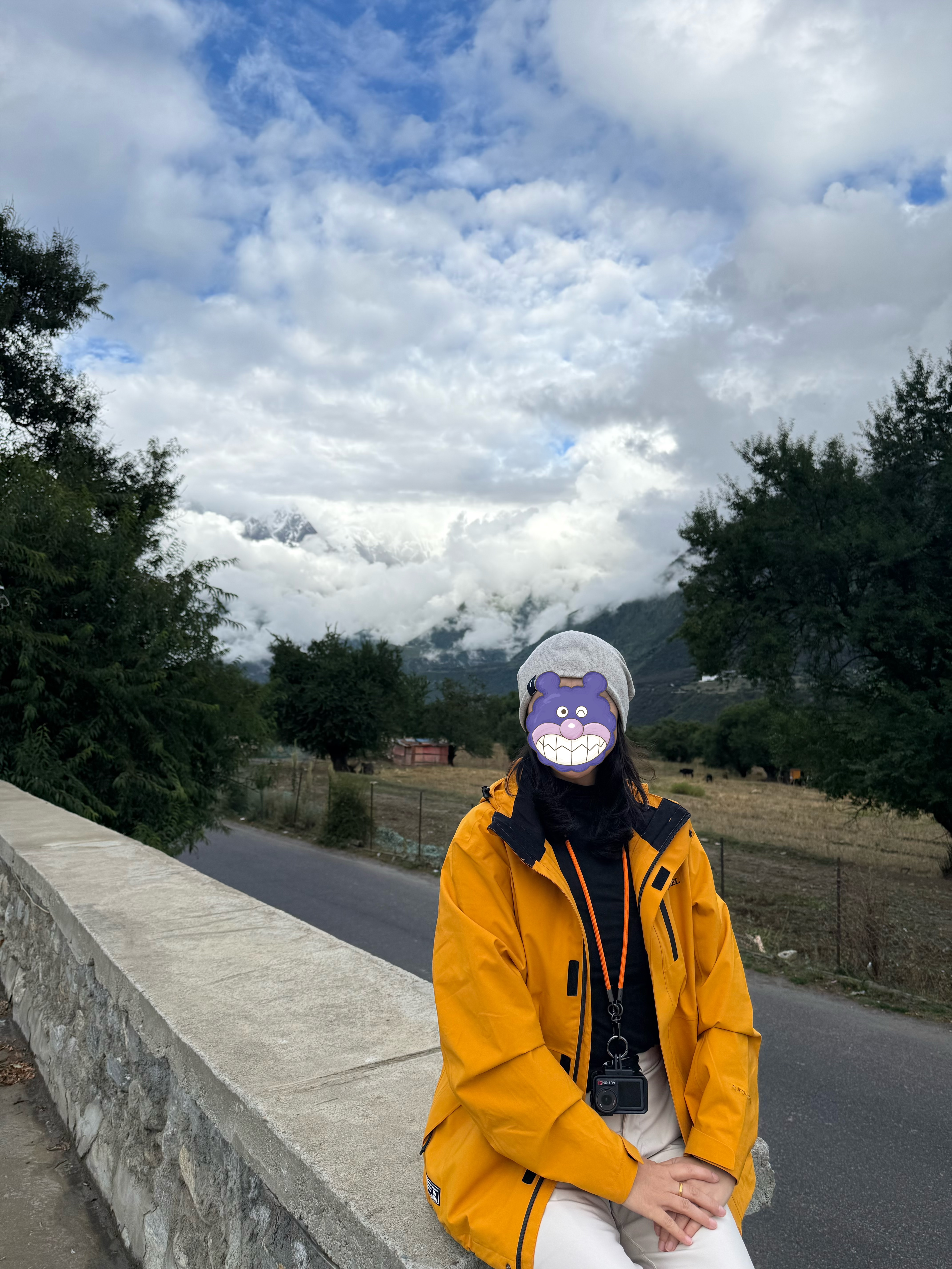 李宁（LI-NING）帽子女2026年秋冬包头帽堆堆帽登山冷帽保暖针织毛线帽防风月子帽 实拍图