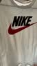 耐克(NIKE)男短袖T恤 纯棉 运动休闲 舒适百搭 AR5005-100 白色M 实拍图