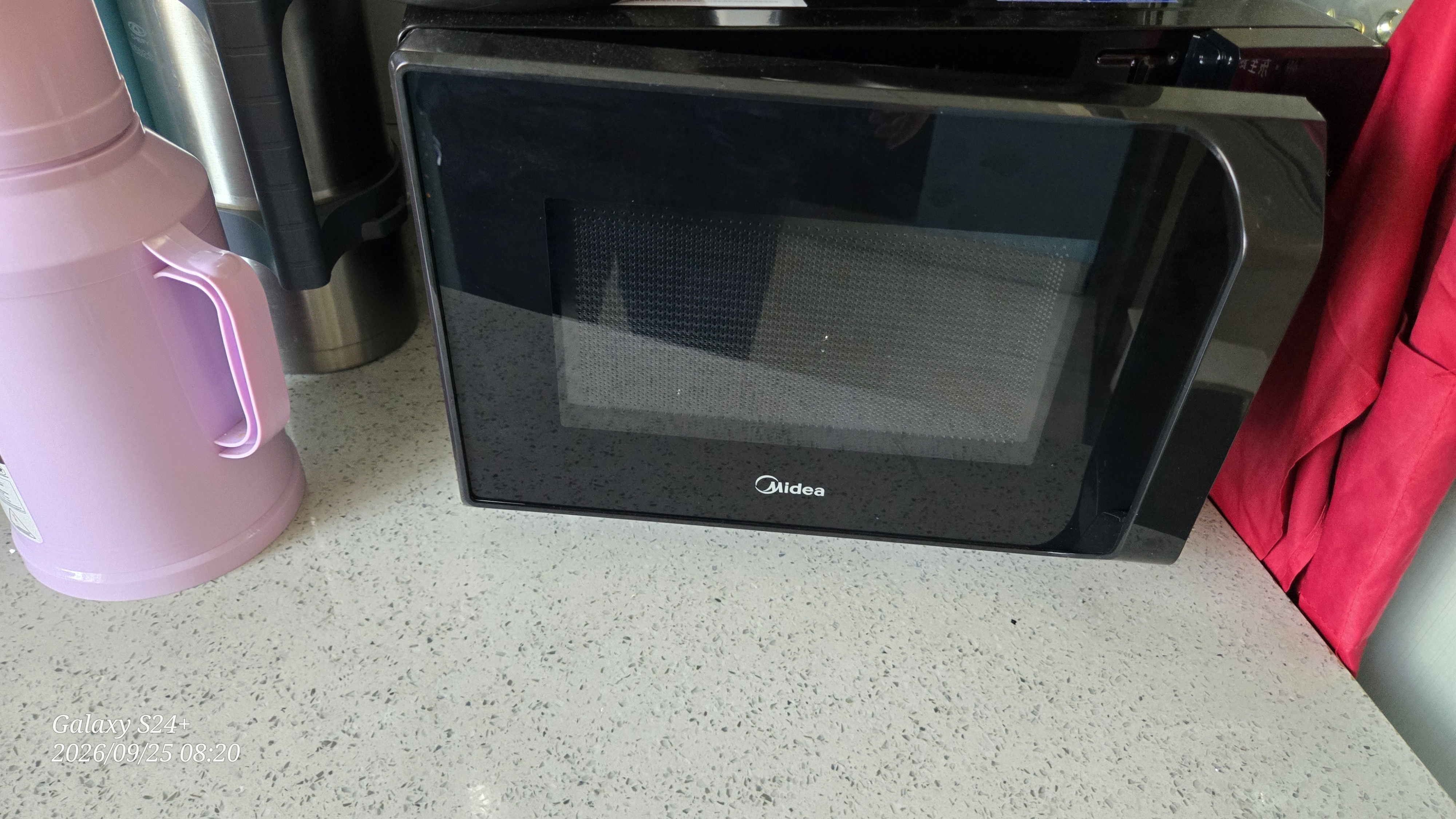 美的（Midea）微波炉经典升级款M2A 家用小型20升平板式易清洁快捷双旋钮高效速热杀菌除味2026新款 实拍图