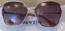 帕森（PARZIN）太阳镜女 时尚渐变色镂空镜框浅色眼镜 防晒开车驾驶墨镜 PZ8303 实拍图