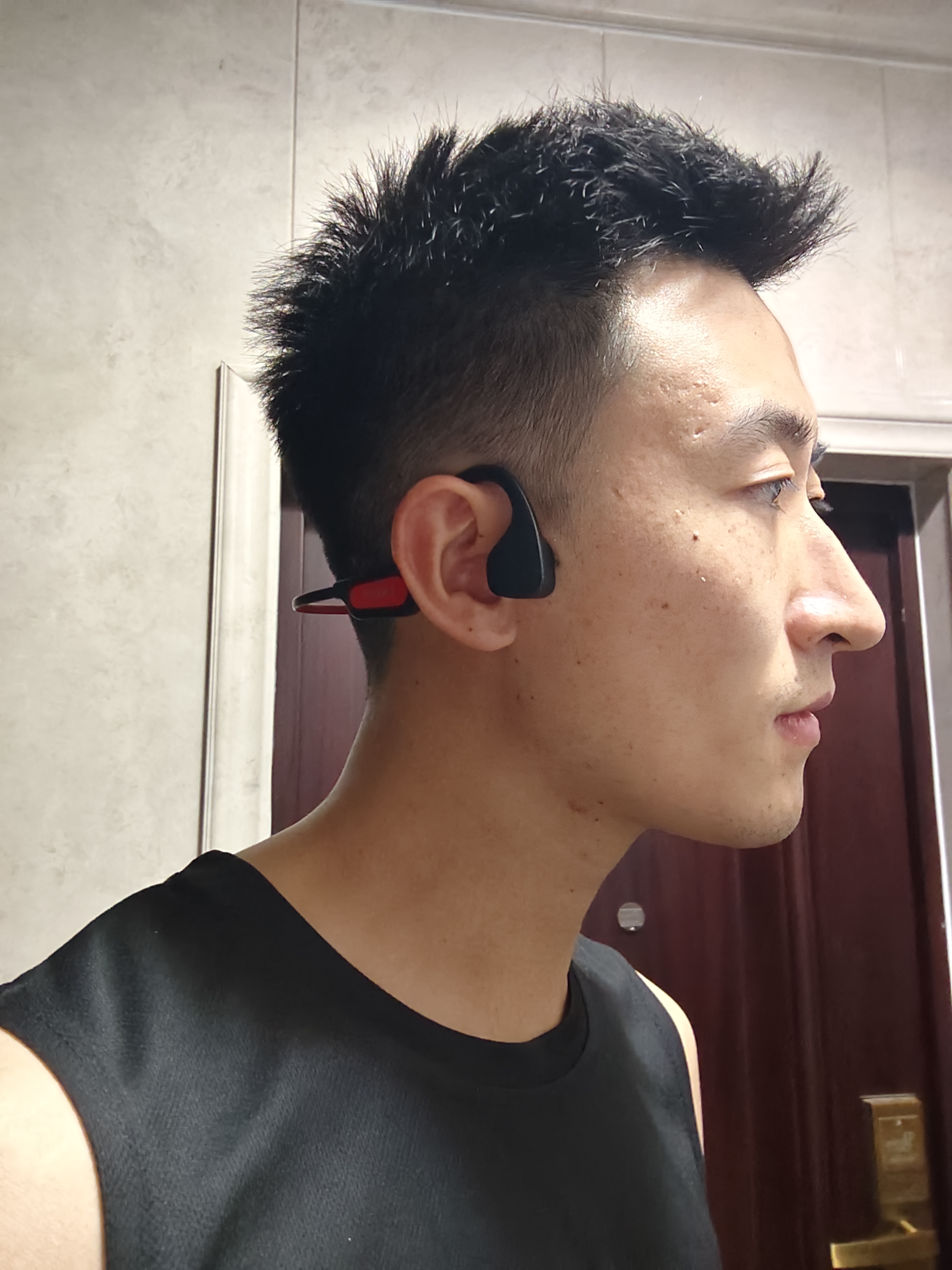 ENKOR恩科骨传导蓝牙耳机无线挂耳开放式不入耳跑步运动游泳IPX8级防水32G内存MP3适用苹果华为小米手机 实拍图